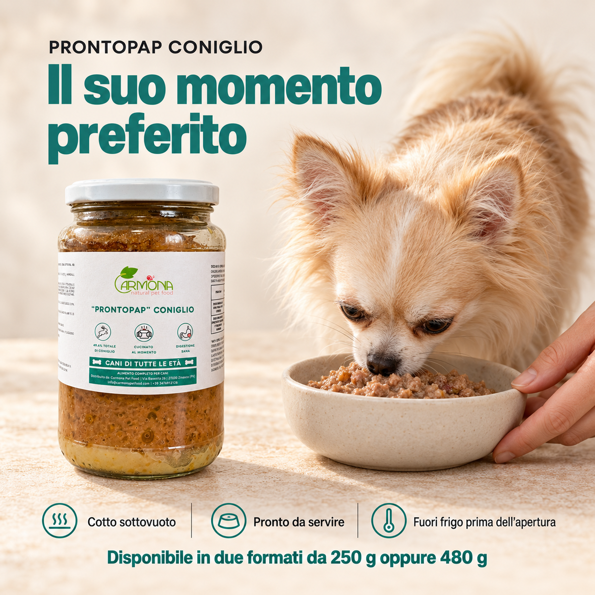 ProntoPap Coniglio per cani — Carmona