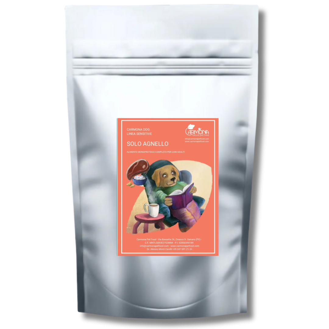 MONOPROTEINA AGNELLO CON RISO E PATATA