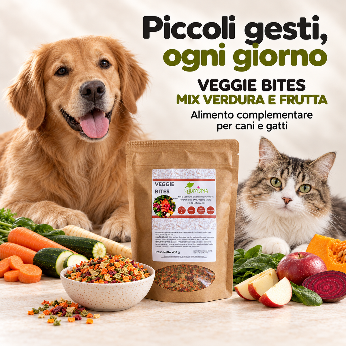 Veggie Bites mix – chiusura