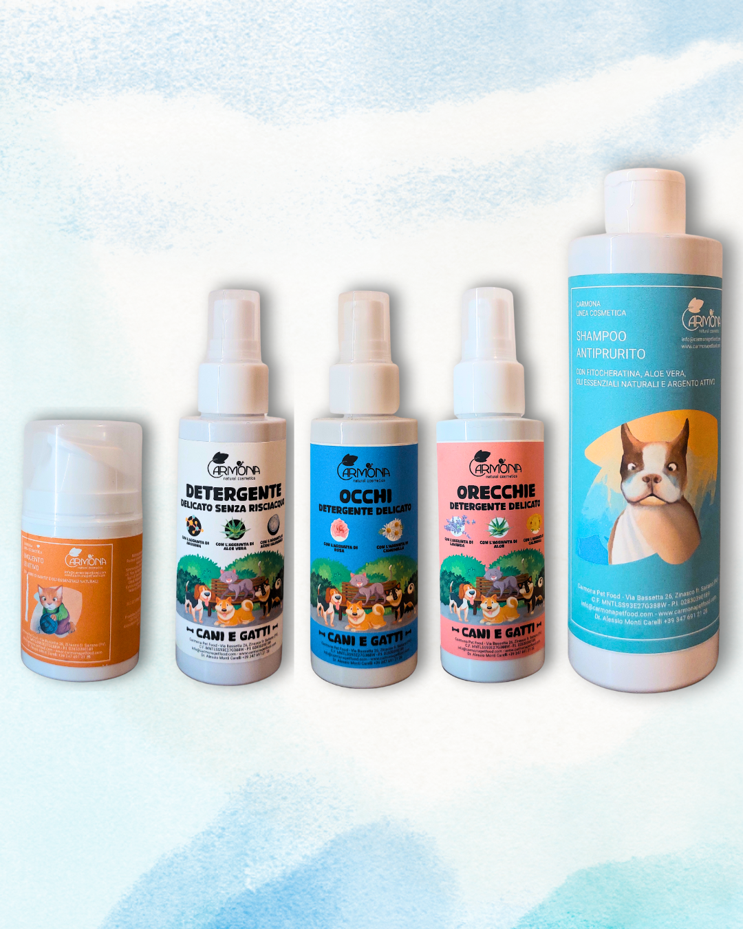 Box "Dermatite, Prurito e Malassezia" - Cura naturale della cute sensibile