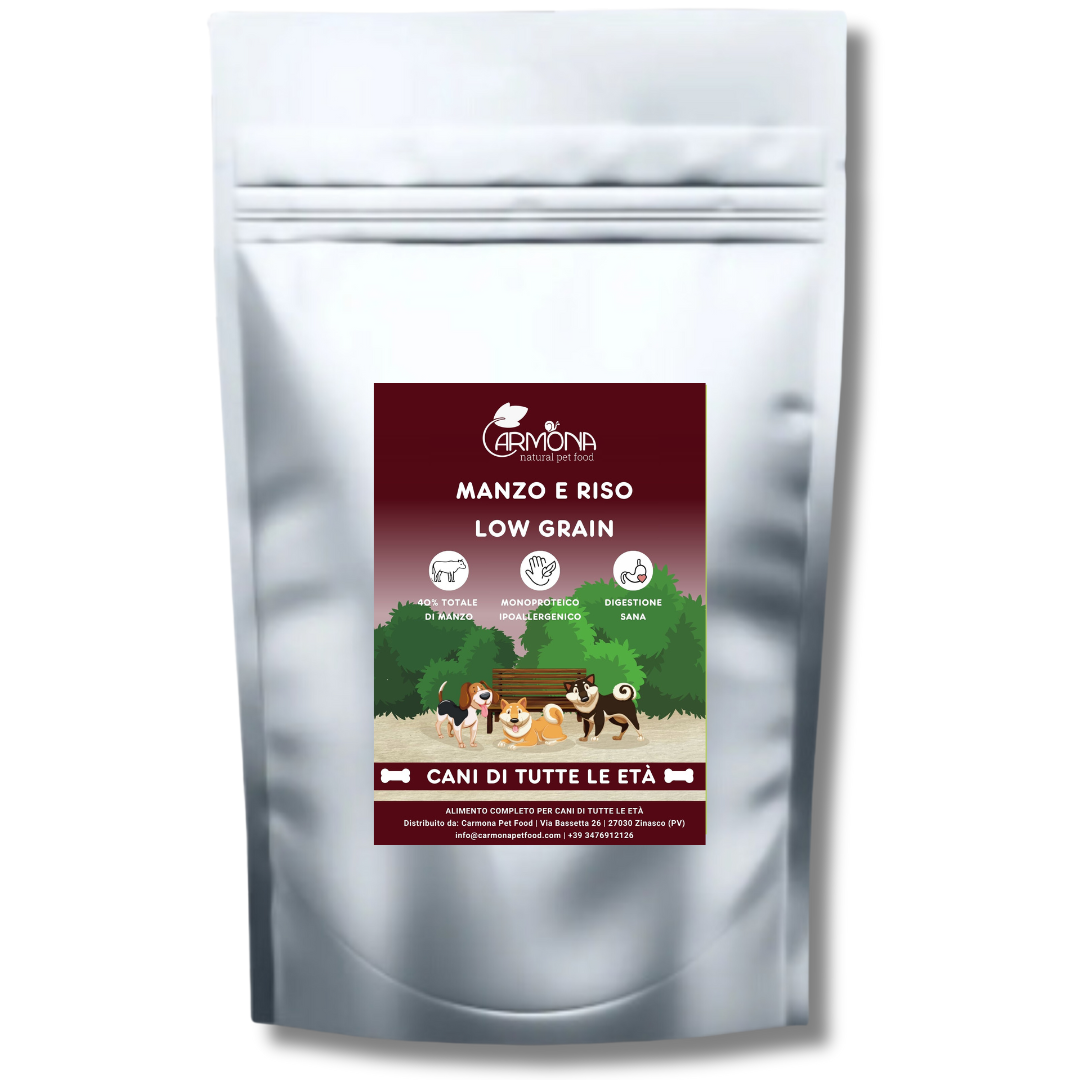 MONOPROTEINA MANZO E RISO