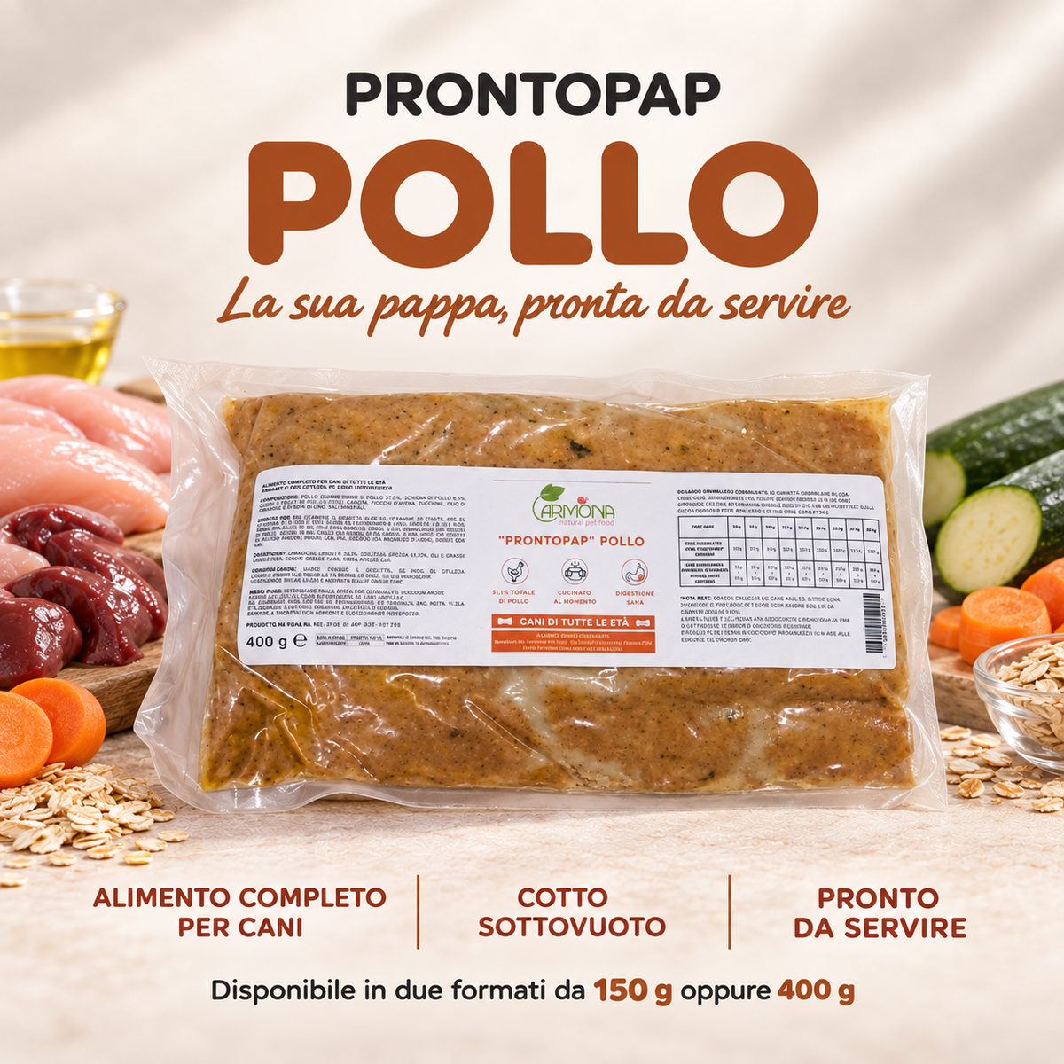 ProntoPap Pollo per cani — Carmona