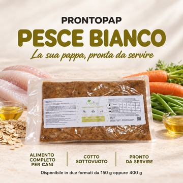 ProntoPap pesce bianco - cane