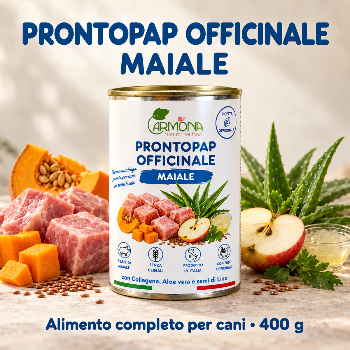 ProntoPap Officinale Maiale per cani - 400 g — Carmona