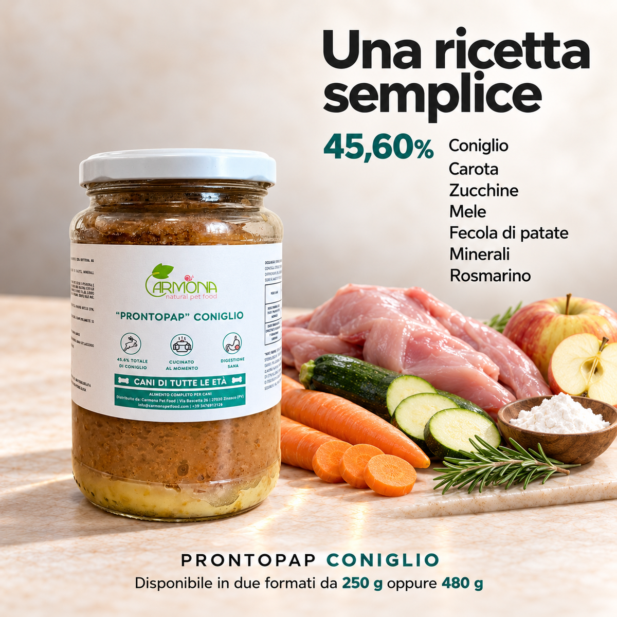 ProntoPap Coniglio per cani — Carmona