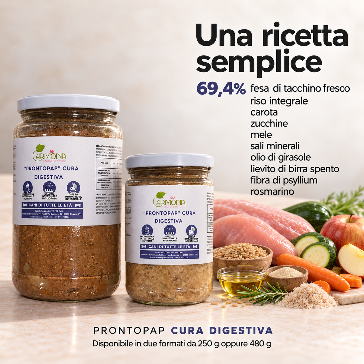 ProntoPap Cura Digestiva per cani — Carmona