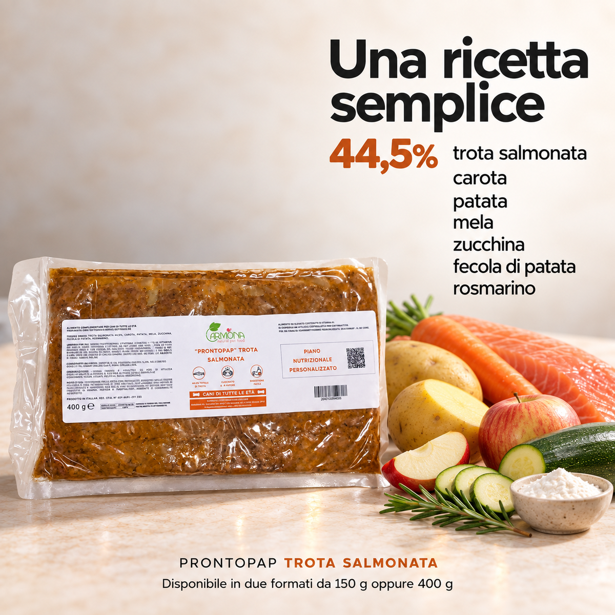 ProntoPap Trota Salmonata per cani — Carmona