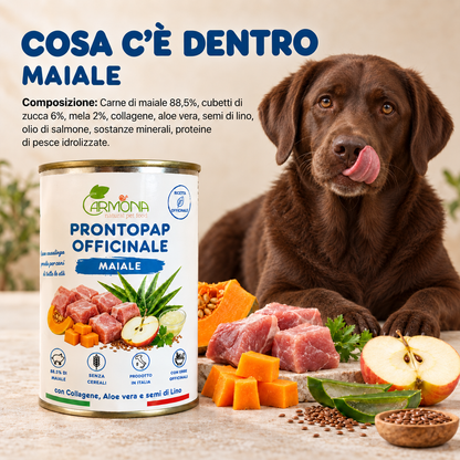 ProntoPap Officinale Maiale per cani - 400 g — Carmona