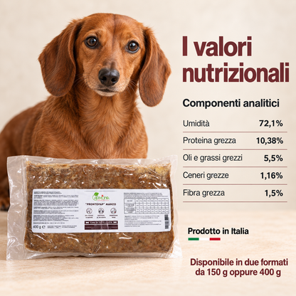 ProntoPap Manzo per cani — Carmona