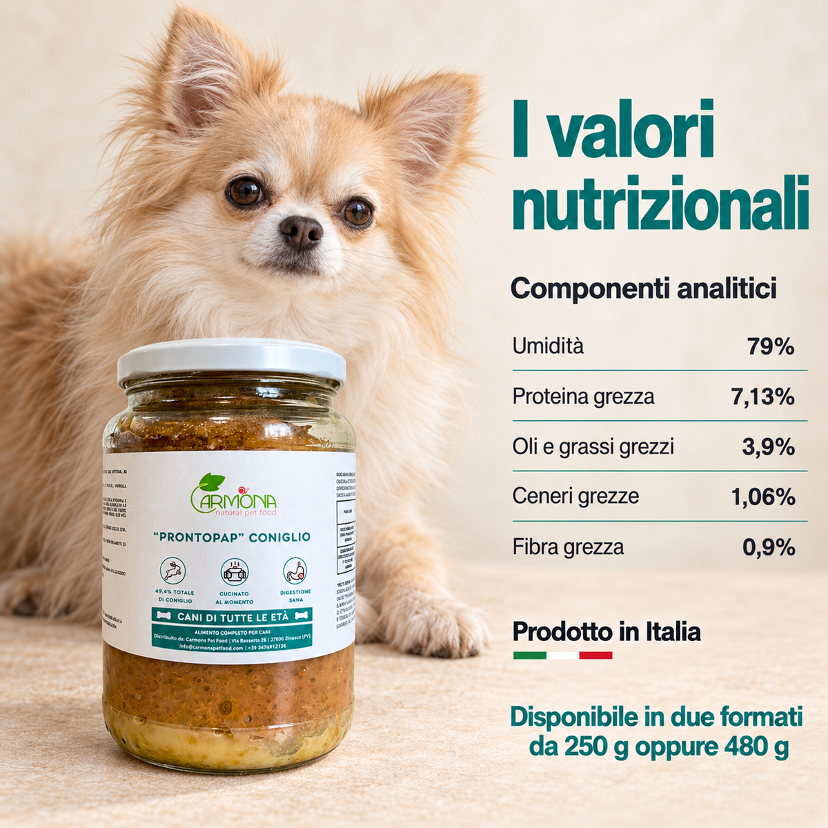 ProntoPap Coniglio per cani — Carmona