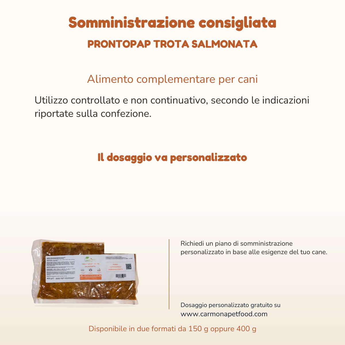 ProntoPap Trota Salmonata per cani — Carmona