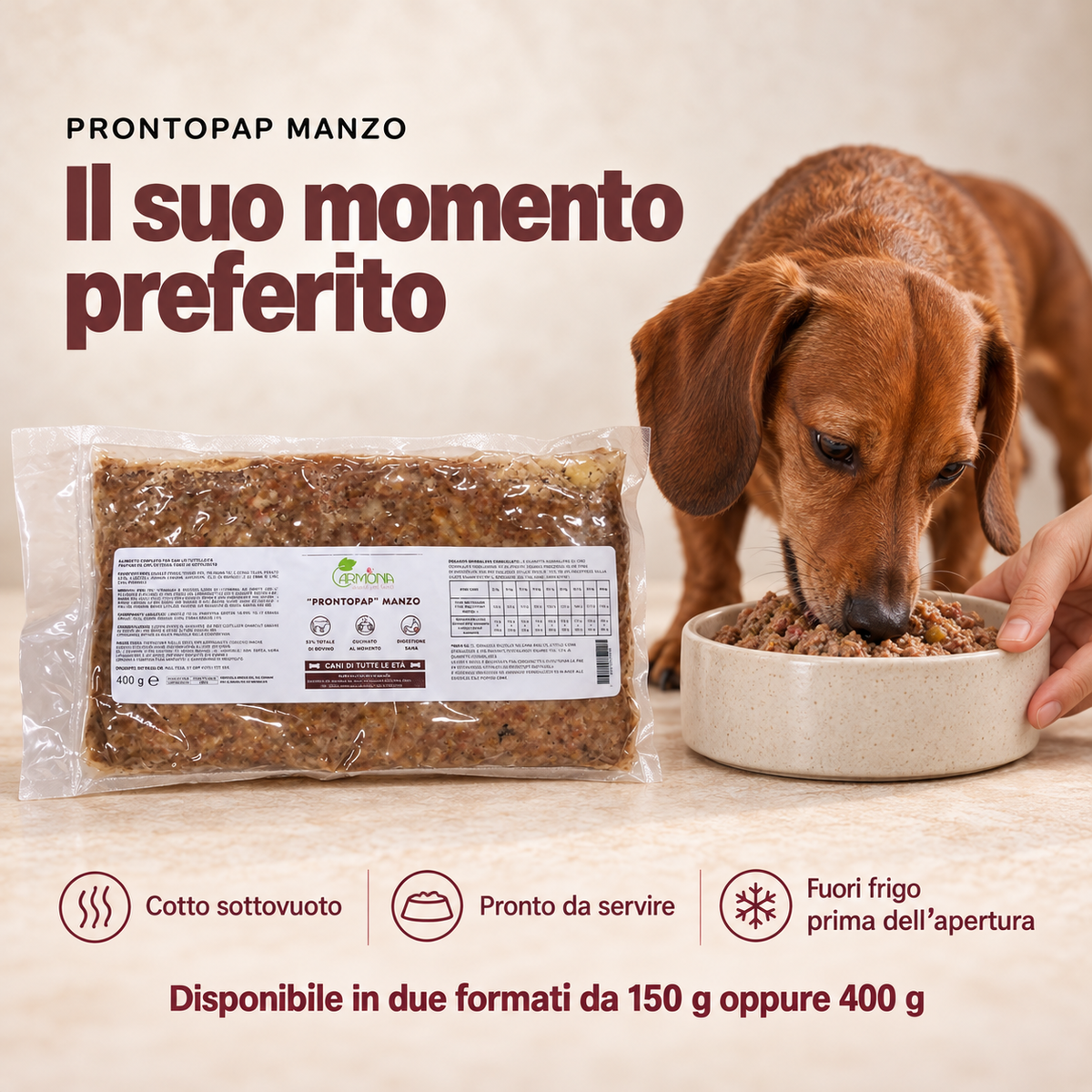 ProntoPap Manzo per cani — Carmona