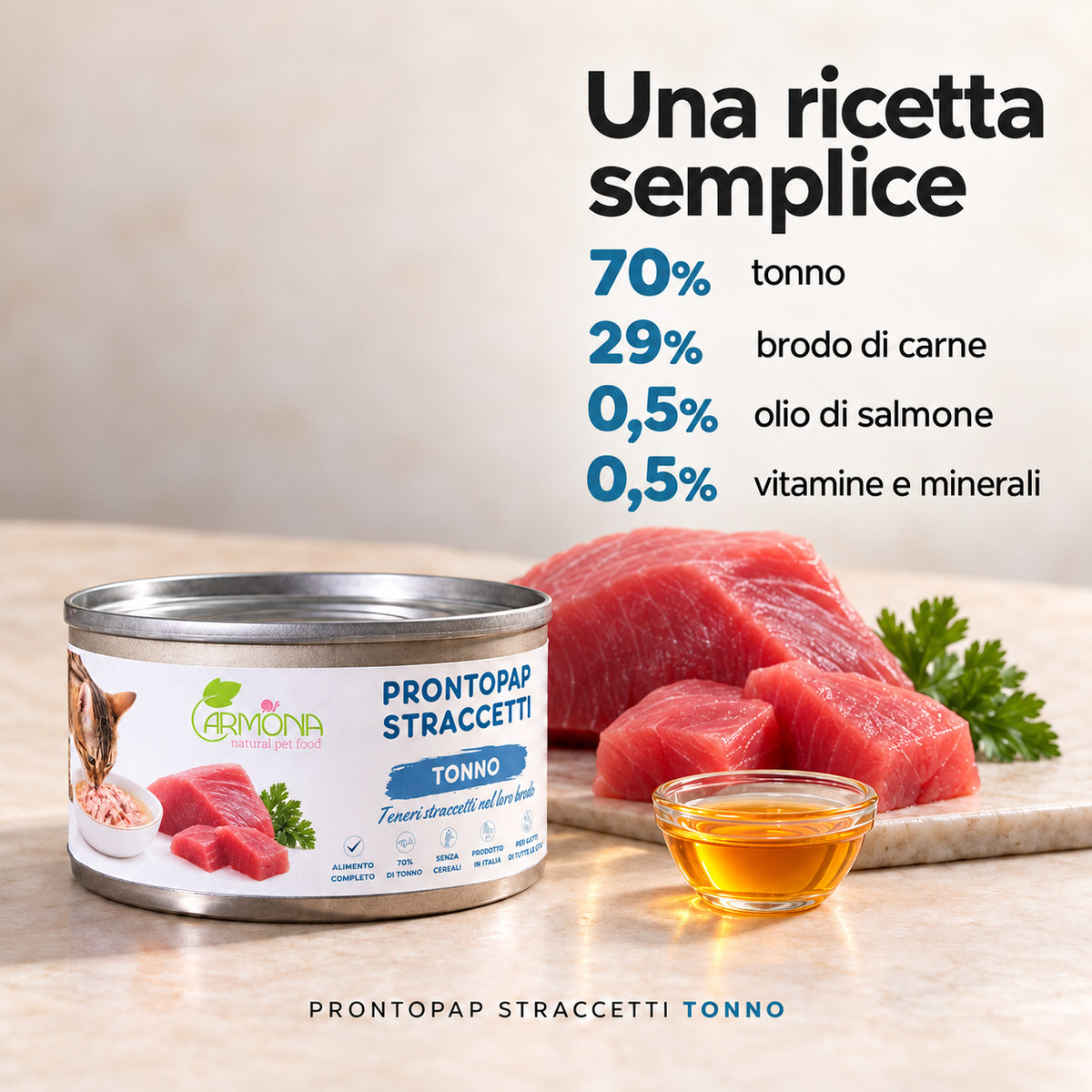 ProntoPap - Straccetti di Tonno 70 g