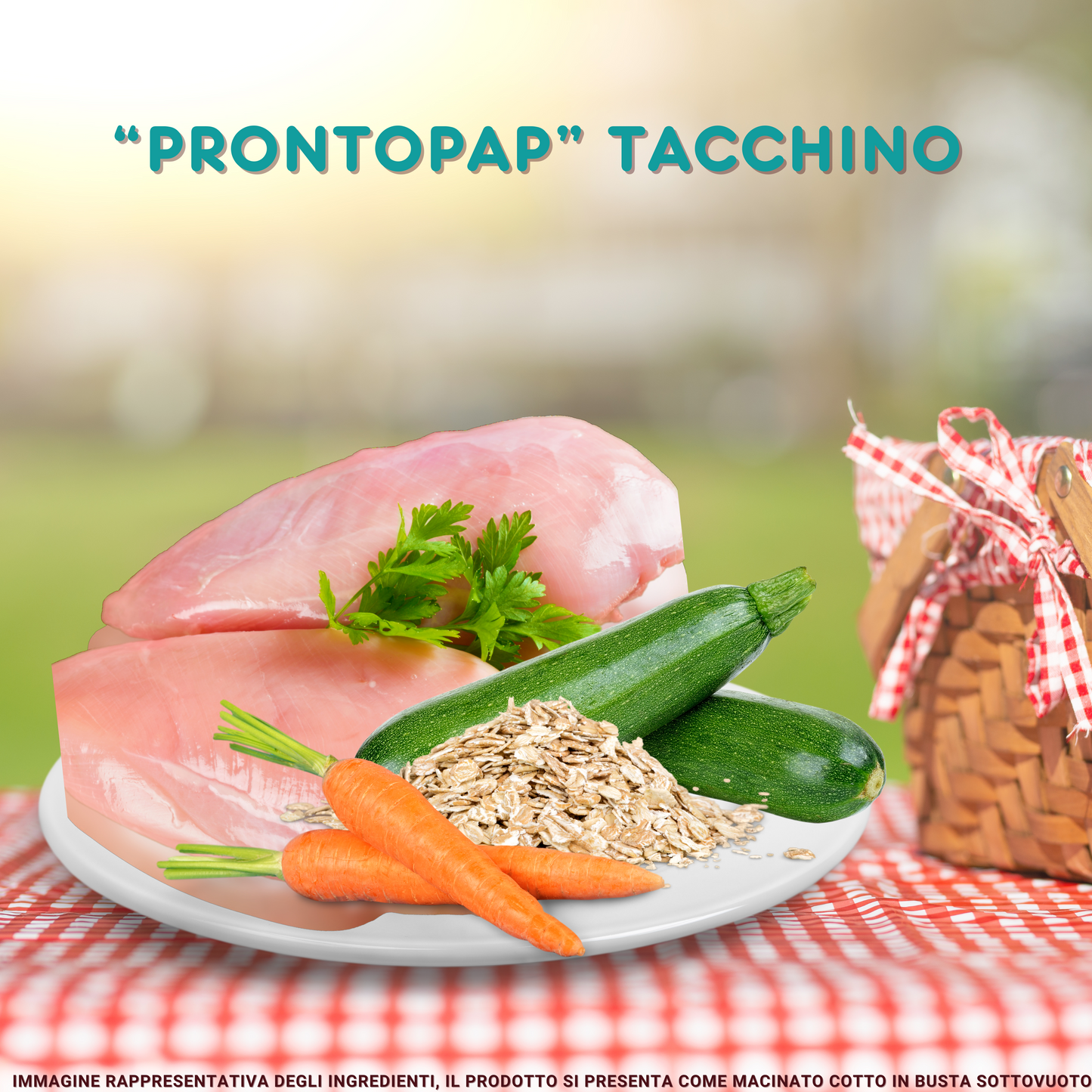 PRONTOPAP: BAX DA 5 BUSTE x 400 g MONO-GUSTO TACCHINO