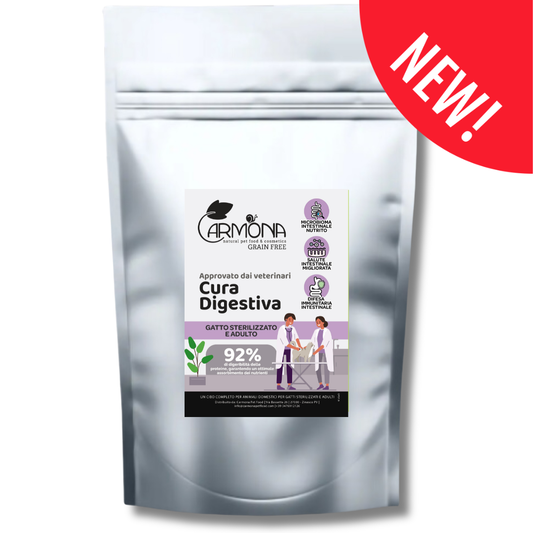 VET DIET - IPOALLERGENICO + GASTROINTESTINALE 100%  IDROLIZZATO grain free Tacchino e Salmone