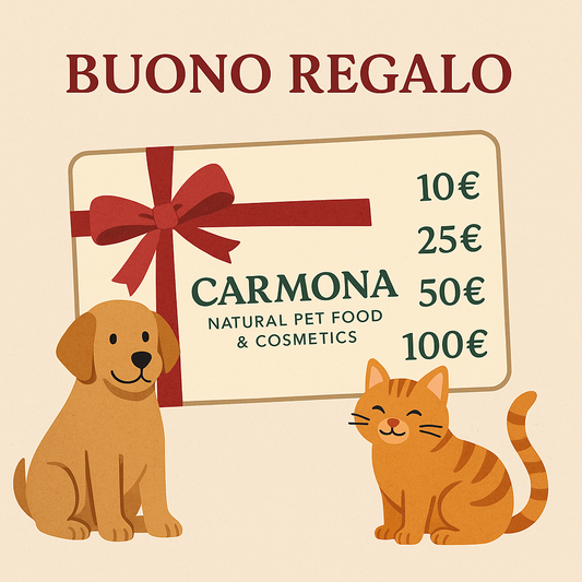 Buono regalo Carmona Natural Pet Food & Cosmetics