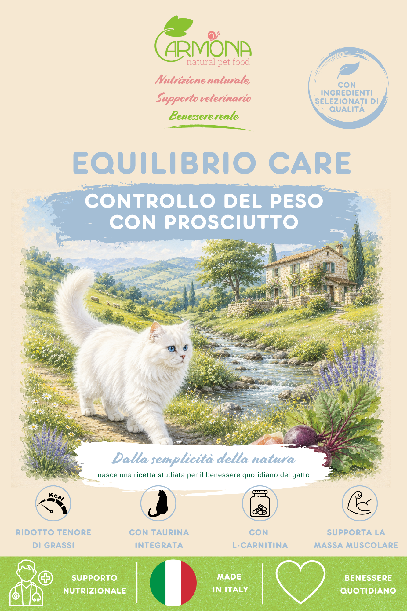 EQUILIBRIO CARE controllo del peso con Prosciutto