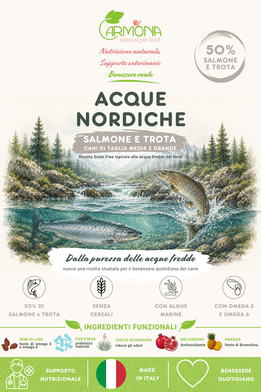 OFFICINALE con Salmone e Trota - cani di taglia media/grande