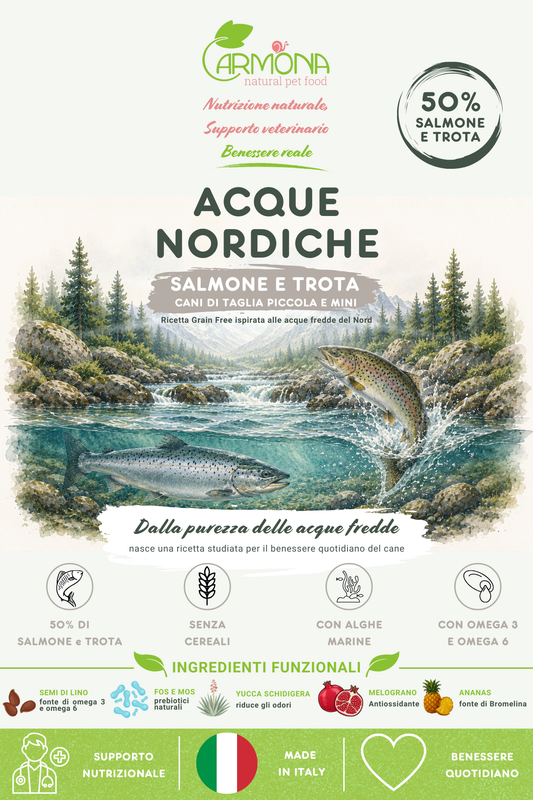 OFFICINALE con Salmone e Trota - cani di taglia piccola/mini