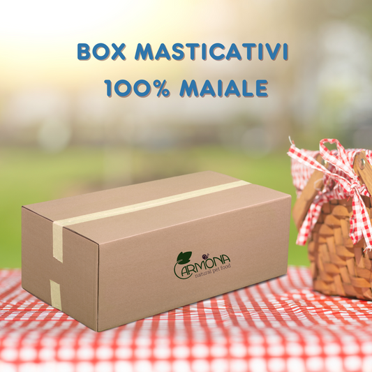 BOX MASTICATIVI 100% MAIALE