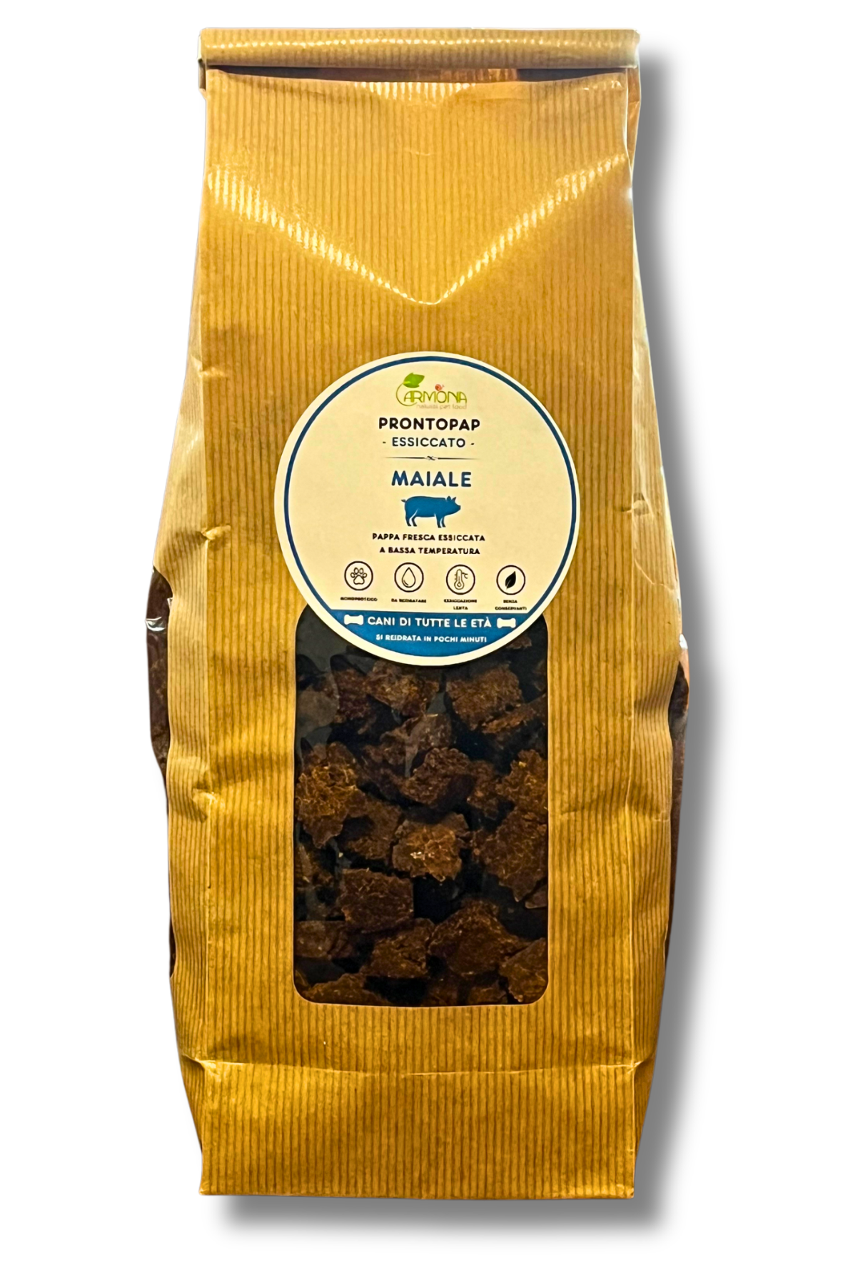 STARTER KIT MAIALE - 1 Kg PRONTOPAP ESSICCATO + 4 BRODO FUNZIONALE DA 480 g