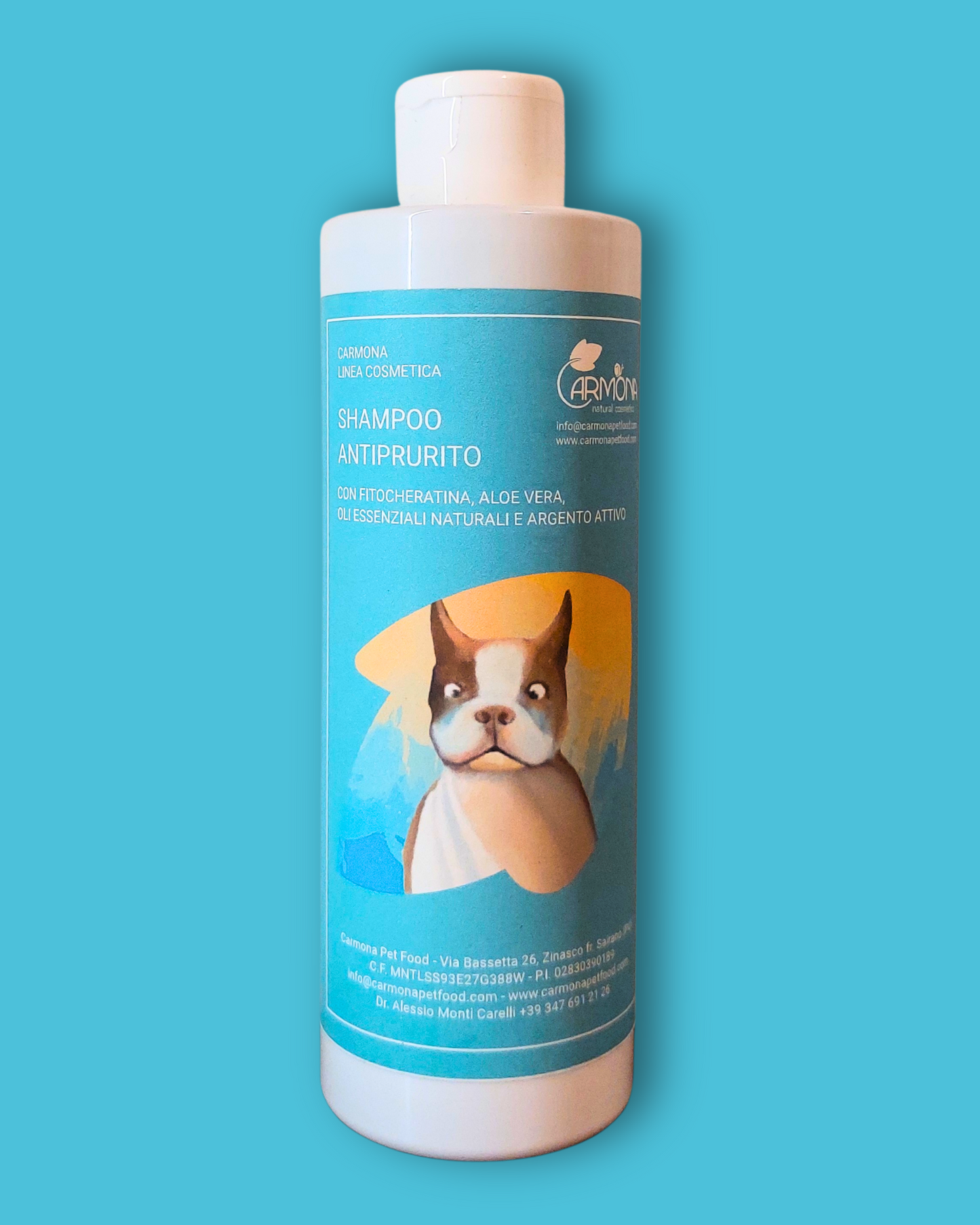 SHAMPOO CURATIVO ANTIPRURITO CON AZIONE ANTISETTICA - 250 ml