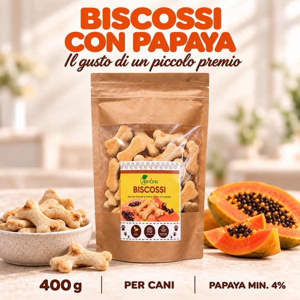 Biscossi con papaya - 400 g