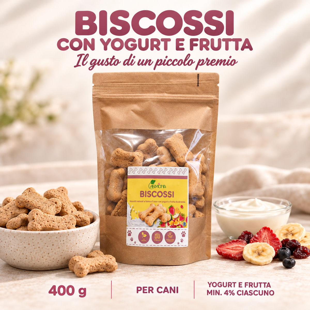 Biscossi Yogurt e Frutta Carmona — copertina
