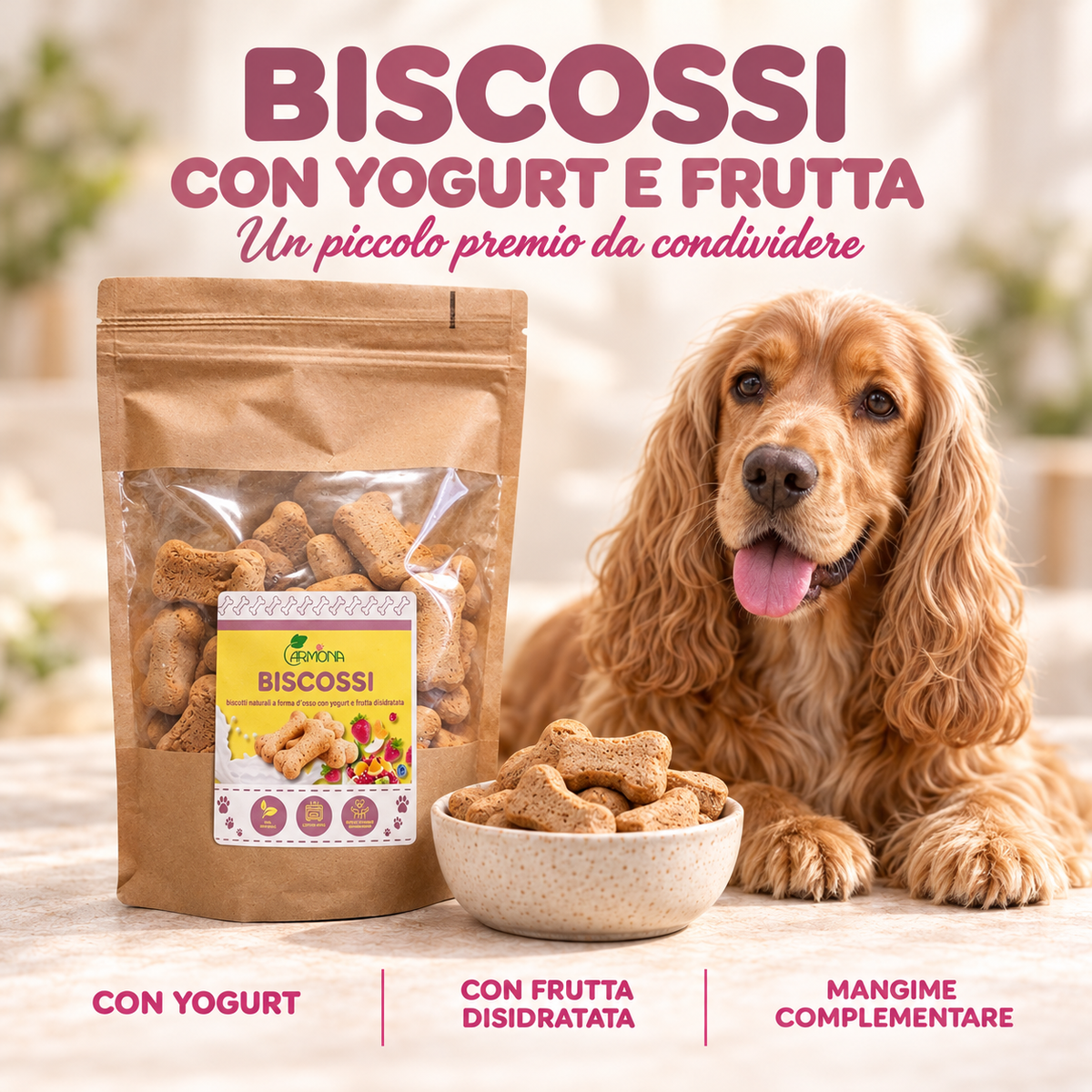 Biscossi Yogurt e Frutta Carmona — spiegazione