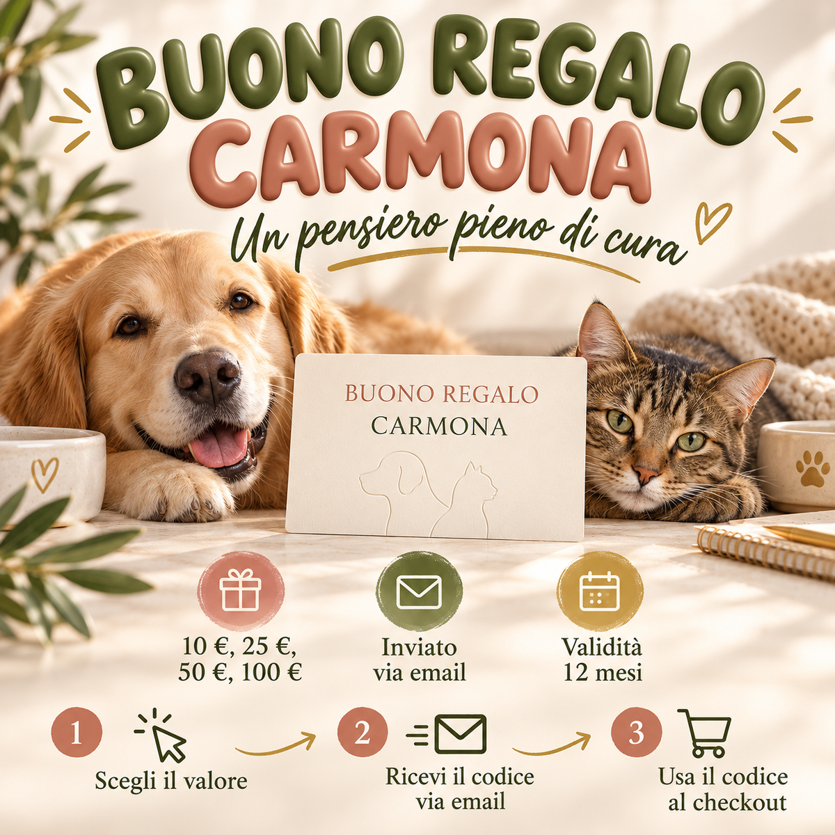 Buono regalo Carmona — explanation