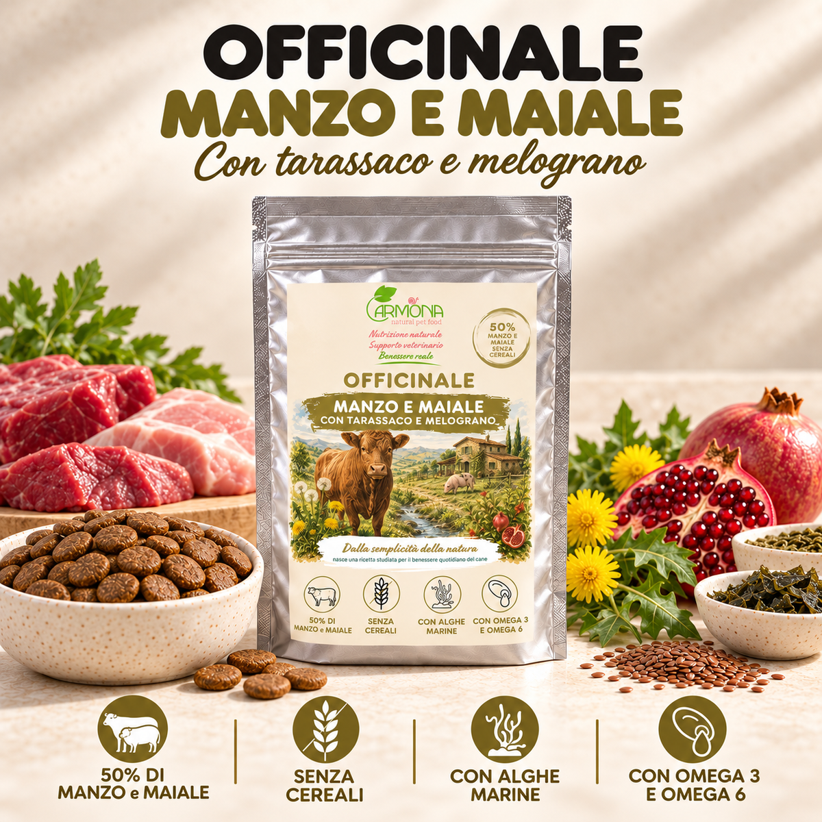 OFFICINALE con Manzo e Maiale Carmona — copertina