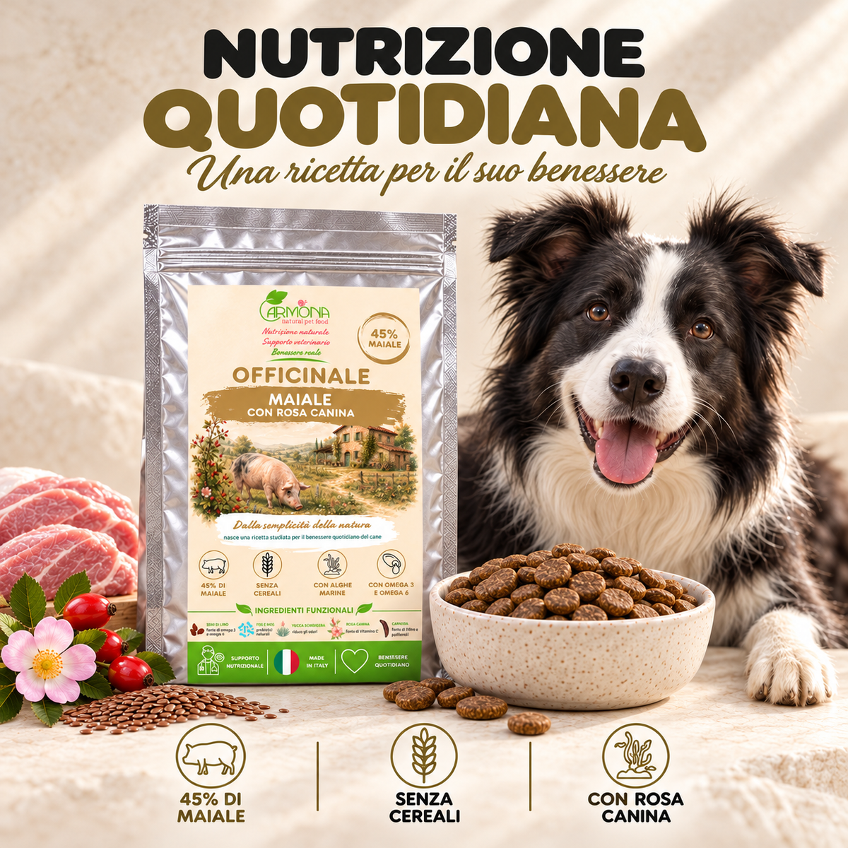 OFFICINALE al Maiale Carmona — nutrizione quotidiana