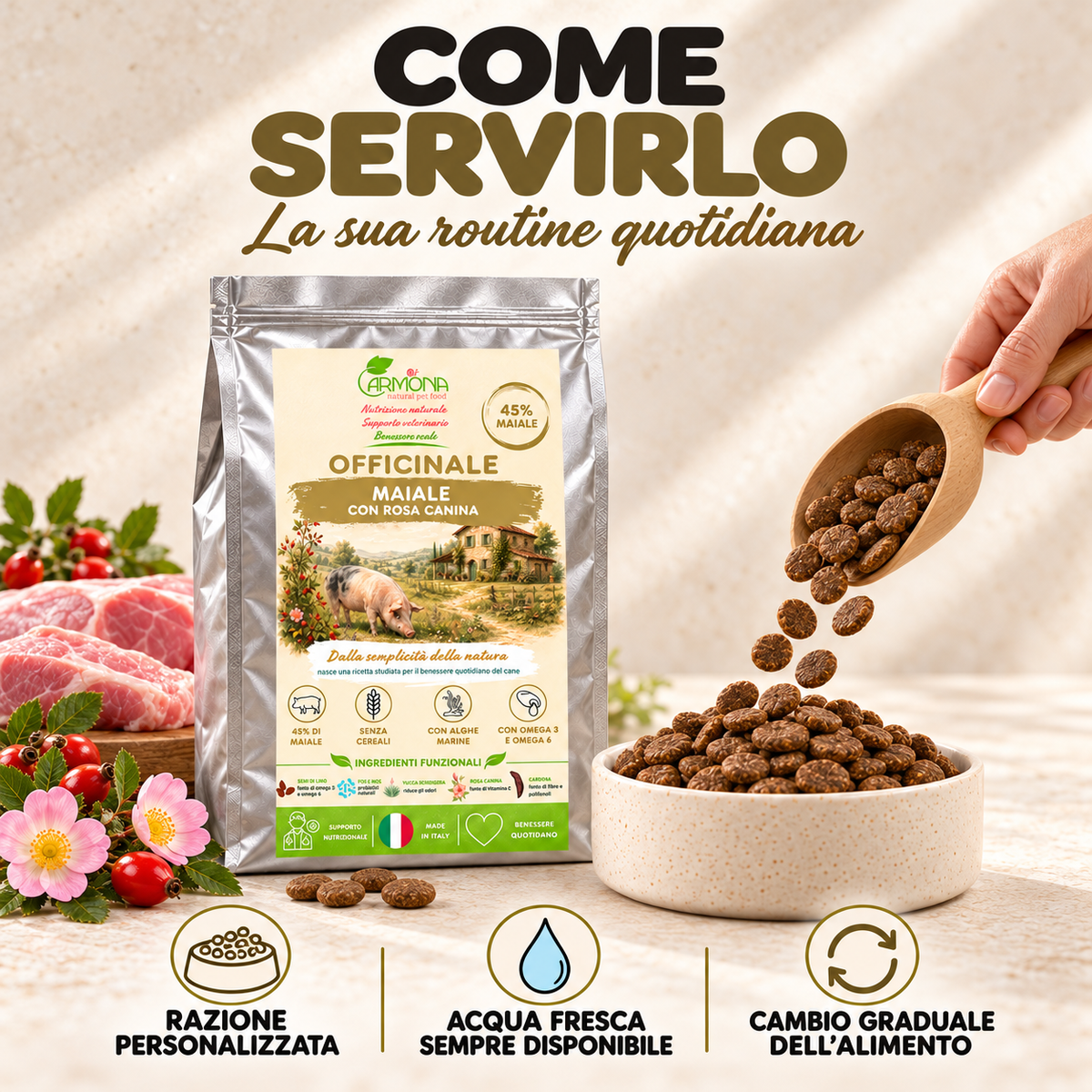 OFFICINALE al Maiale Carmona — modo d’uso