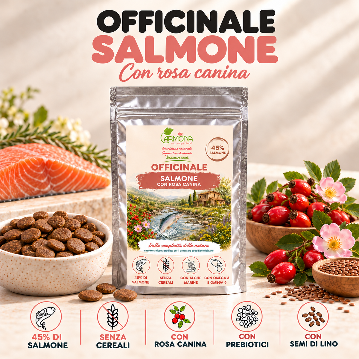 OFFICINALE al Salmone Carmona — copertina