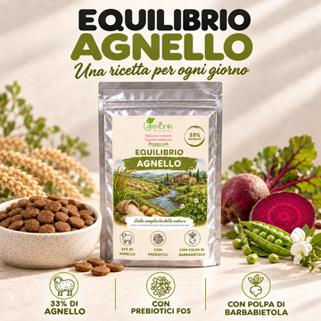 Crocchette Equilibrio all'agnello per cani