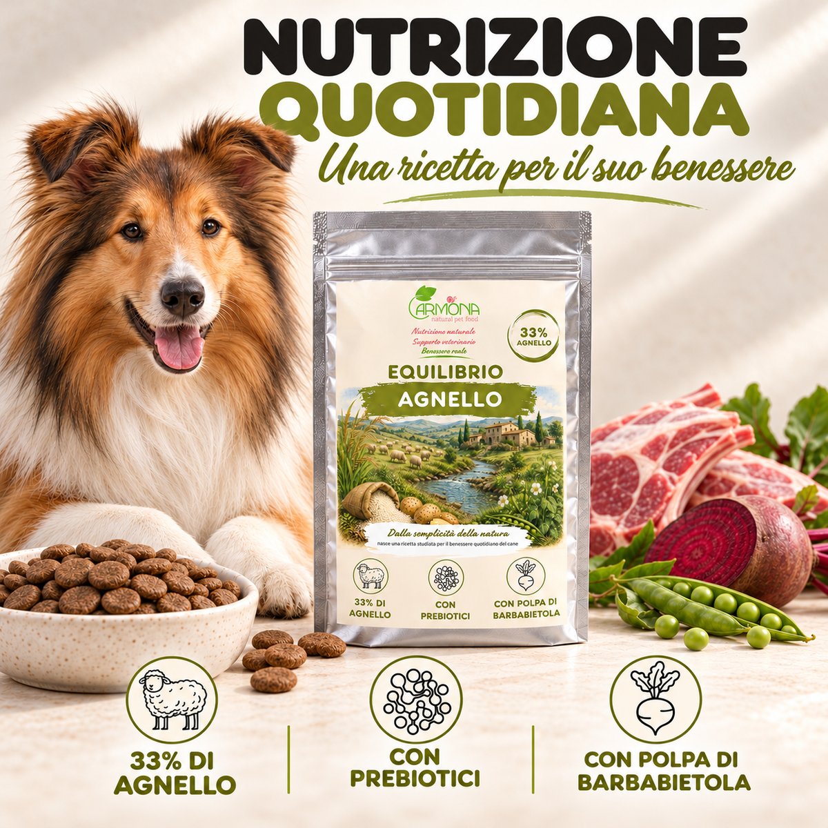 EQUILIBRIO all'Agnello Carmona — nutrizione quotidiana