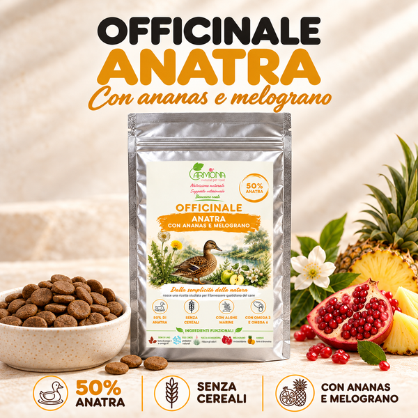 Crocchette Officinale all'anatra per cani