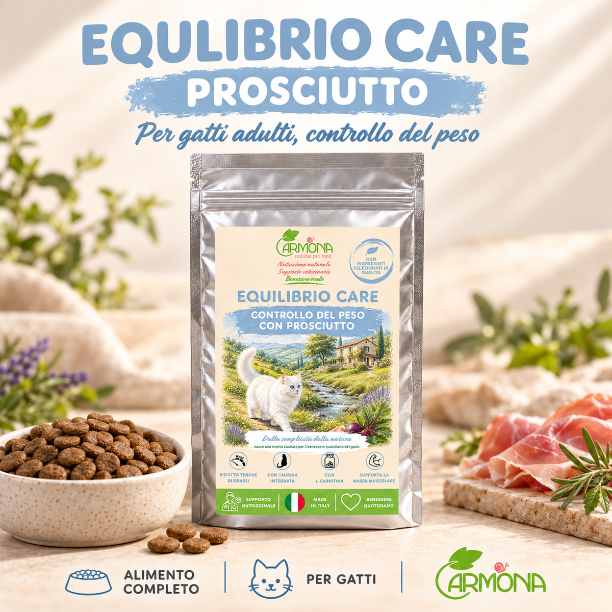 Equilibrio Care Prosciutto gatto - Copertina