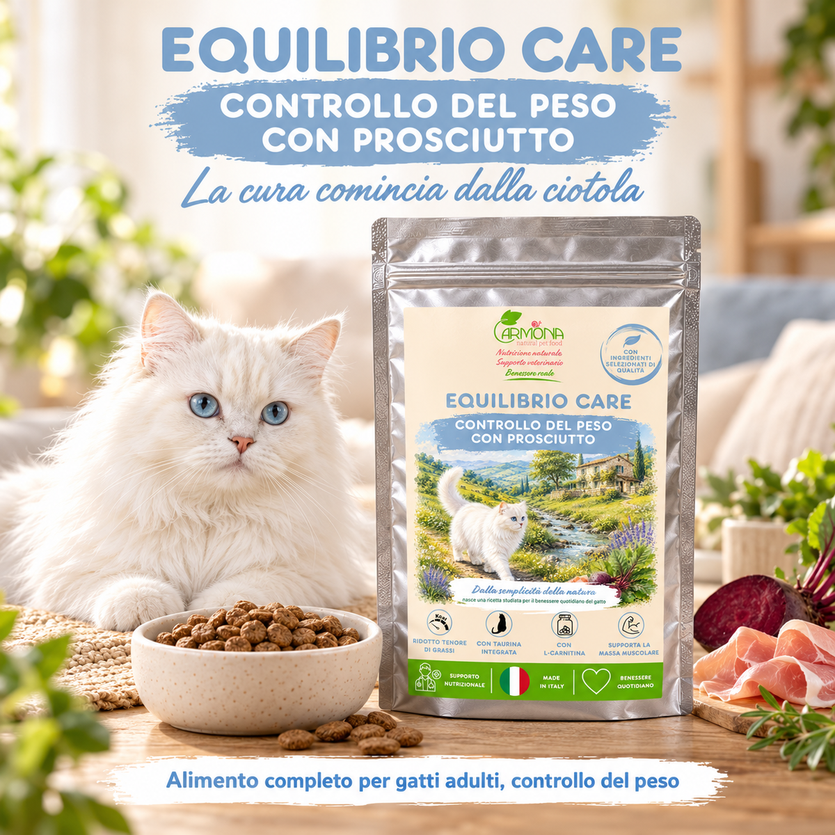 Equilibrio Care Prosciutto gatto - Cura quotidiana