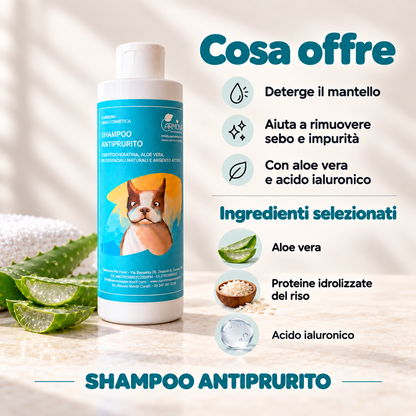 Carmona shampoo antiprurito – caratteristiche
