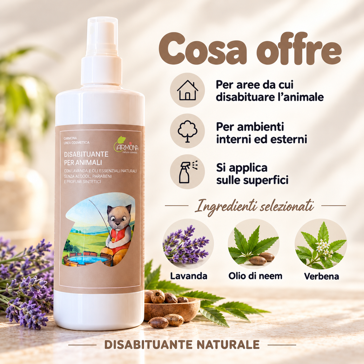 Carmona disabituante – caratteristiche