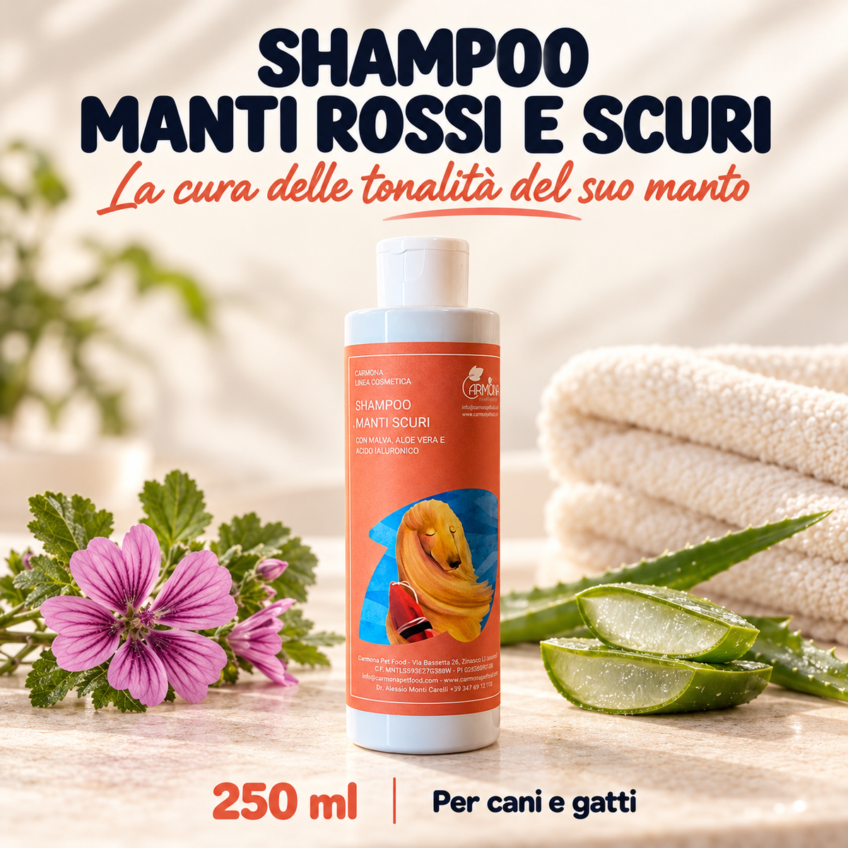 Carmona shampoo manti rossi e scuri – copertina
