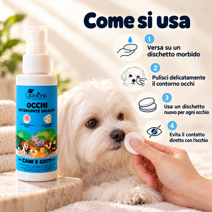 Carmona detergente contorno occhi – modo d’uso