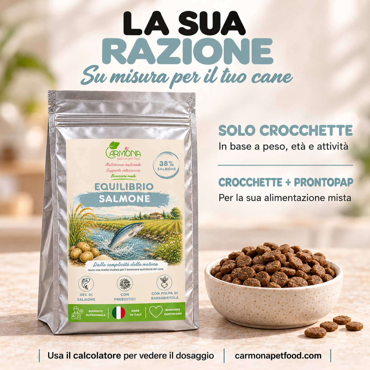 Carmona Equilibrio Salmone – dosaggio