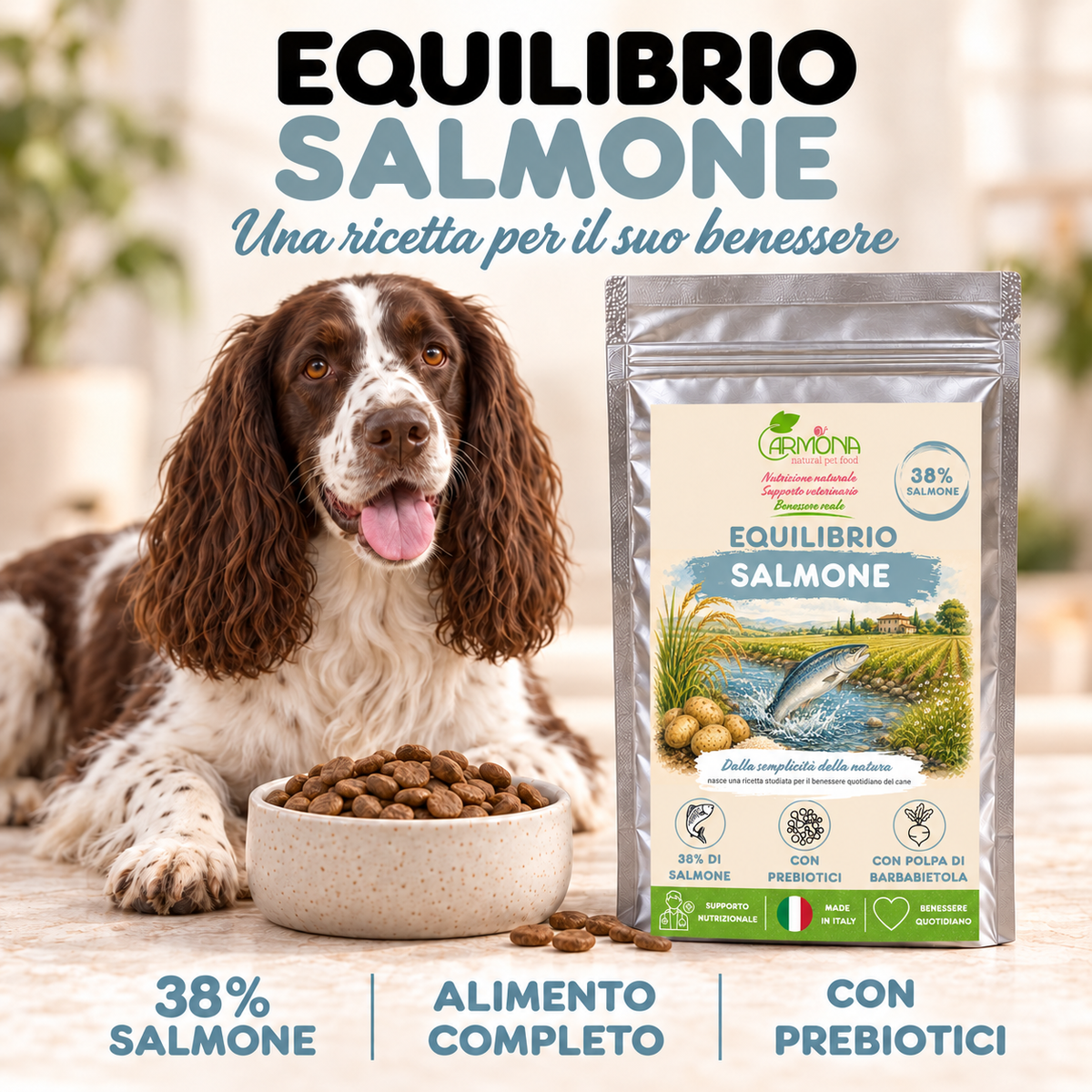 Carmona Equilibrio Salmone – spiegazione
