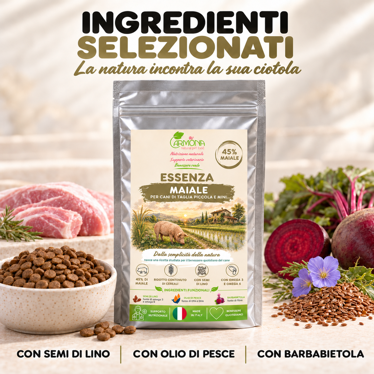 Carmona Essenza Maiale Mini – benefici
