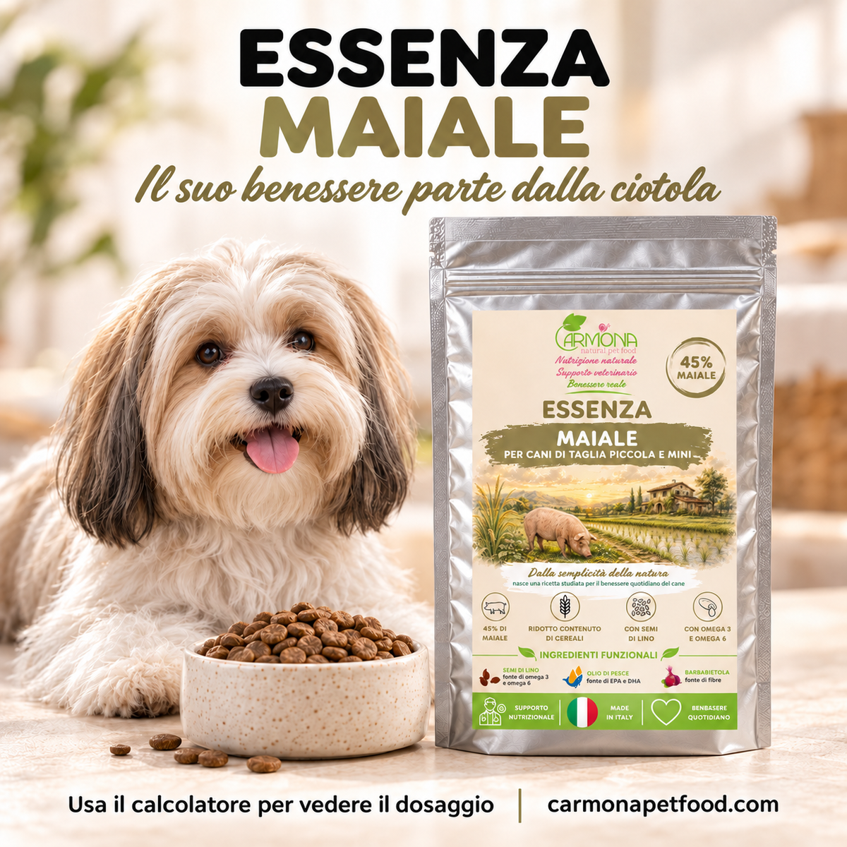 Carmona Essenza Maiale Mini – chiusura