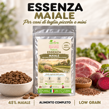 Crocchette Essenza al maiale - cani di taglia piccola/mini