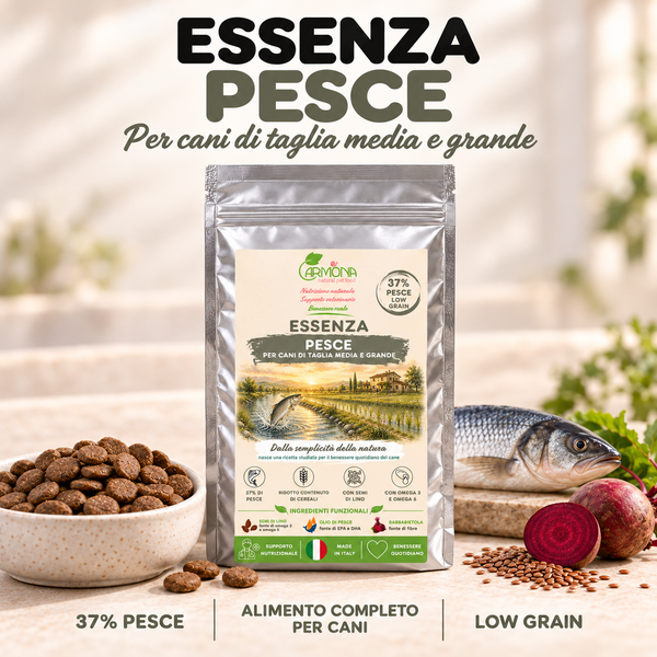 Crocchette Essenza al pesce - cani di taglia media/grande