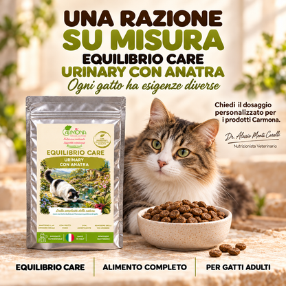 EQUILIBRIO CARE urinary con Anatra – Dosaggio personalizzato